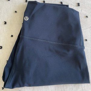 Lululemon Wunder Under High Rise Tight 25" True Navy